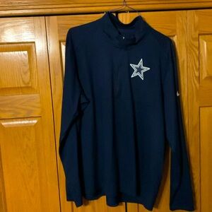 Nike Dallas Cowboys Dri-fit quarter zip pullover XXL